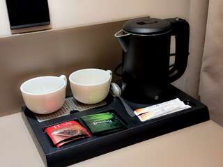 Гостиница Тройка Переславль-Залесский Номер комфорт стандарт с 1 двуспальной кроватью (мансарда)-6